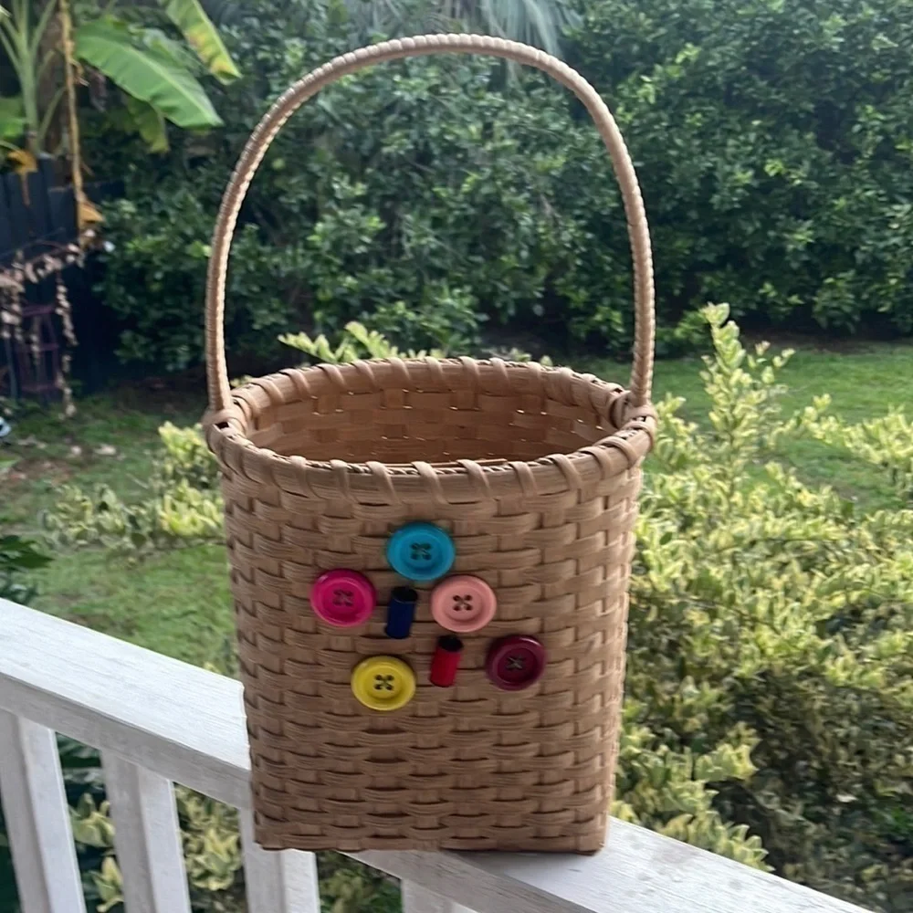 🔥sale🔥Signed basket. Handmade